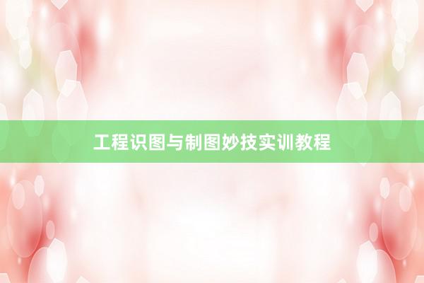 工程识图与制图妙技实训教程
